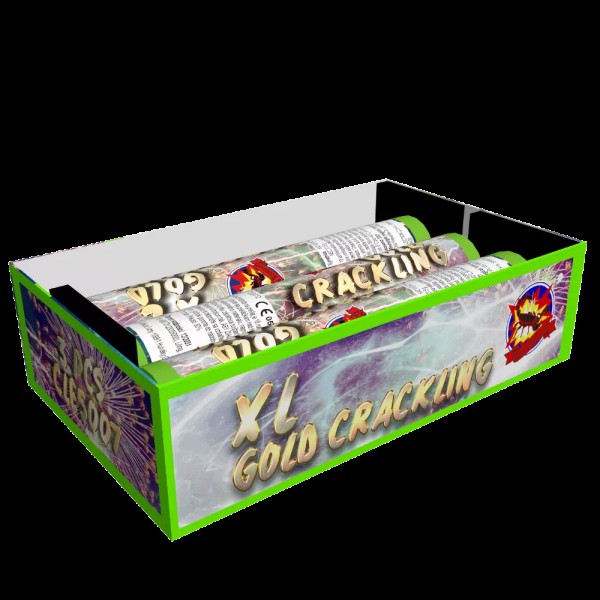 XL Gold Crackling
