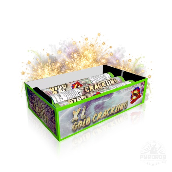 XL Gold Crackling