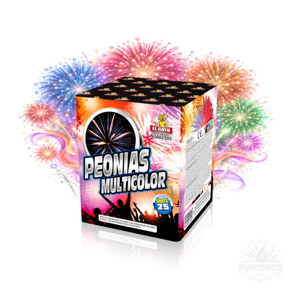 Peonias Multicolors